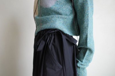 画像8: Dulcamara　　　　　　ボリュームワイドシャツパンツ・ブラック