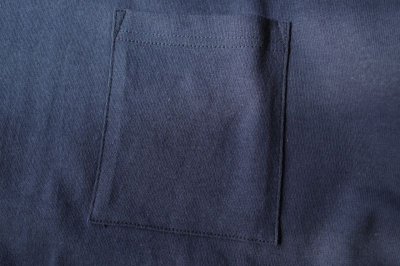 画像12: RELAX FIT       リラックスフィット ”POCKET LONGSLEEVE T－SHIRT”・ネイビー