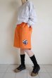 画像15: WATARU TOMINAGA       elastic waist shorts・orange