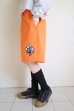 画像10: WATARU TOMINAGA       elastic waist shorts・orange (10)