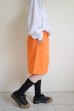 画像14: WATARU TOMINAGA       elastic waist shorts・orange