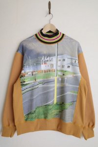 WATARU TOMINAGA       printed sweatshirt