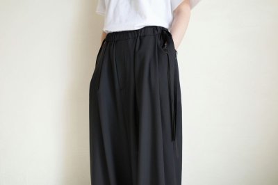 画像17: Dulcamara　　　　　　よそいきボリュームワイドパンツ・ブラック　