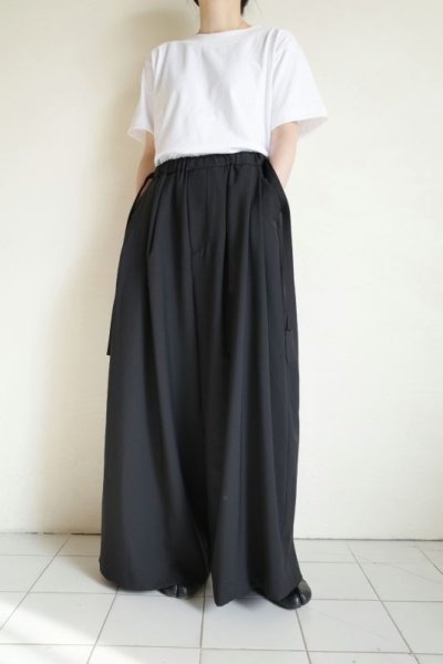 画像16: Dulcamara　　　　　　よそいきボリュームワイドパンツ・ブラック　