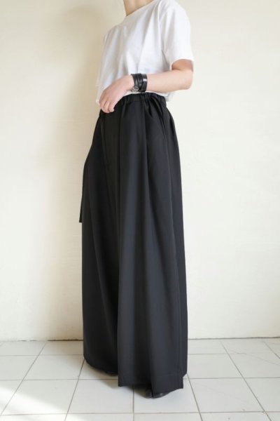画像13: Dulcamara　　　　　　よそいきボリュームワイドパンツ・ブラック　