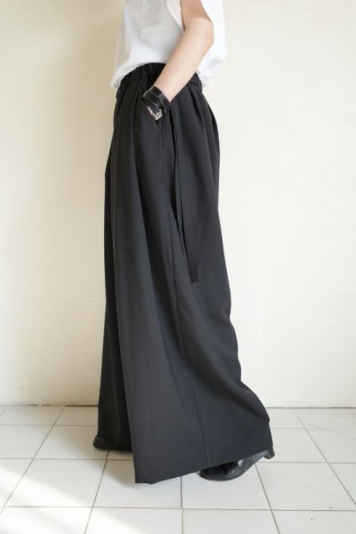画像10: Dulcamara　　　　　　よそいきボリュームワイドパンツ・ブラック　