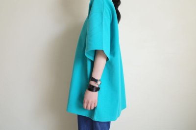 画像5: RELAX FIT       リラックスフィット ”BIG PIQUE Ｔ-SHIRT ”鹿の子Tシャツ・ピーコックグリーン