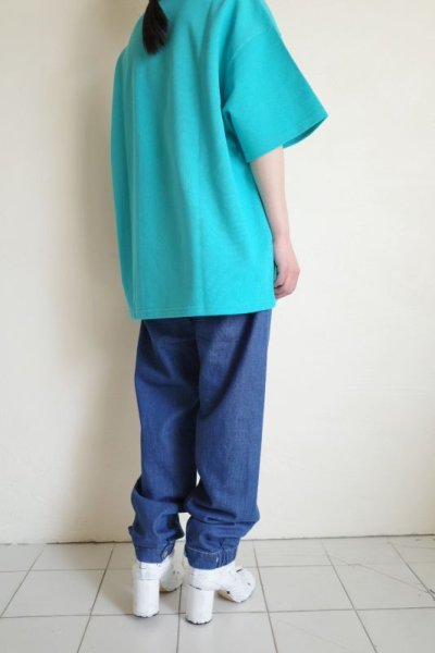 画像10: RELAX FIT       リラックスフィット ”BIG PIQUE Ｔ-SHIRT ”鹿の子Tシャツ・ピーコックグリーン