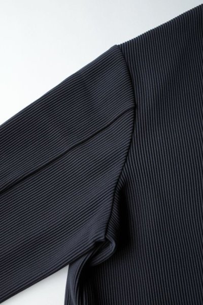 画像6: stein       OVERSIZED GRADATION PLEATS JACKET・DARK NAVY