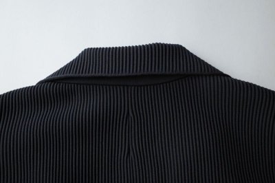 画像5: stein       OVERSIZED GRADATION PLEATS JACKET・DARK NAVY