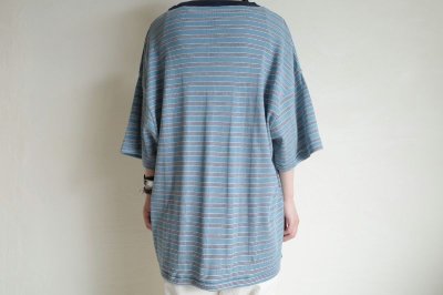 画像8: RELAX FIT       リラックスフィット ”MILLER× RELAXFIT PANEL RIB BORDER TSHIRT”パネルボーダーリブTシャツ