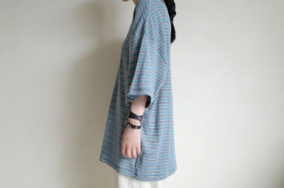 画像7: RELAX FIT       リラックスフィット ”MILLER× RELAXFIT PANEL RIB BORDER TSHIRT”パネルボーダーリブTシャツ