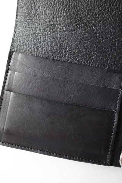 画像2: NL       ニール CARLOS newyorkクリップ付き2つ折り財布・ブラック