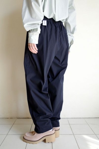 画像15: UNTRACE       UNTRACE BASIC TAPERED STRETCH TRACK PANTS・DARK NAVY