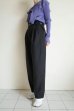 画像9: HeRIN.CYE       2tuck trousers pants・BLACK