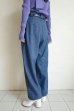 画像7: HeRIN.CYE       2tuck trousers pants・BLUE (7)