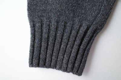 画像3: stein       EX FINE LAMBS LOOSE HIGH NECK KNIT LS・CHARCOAL