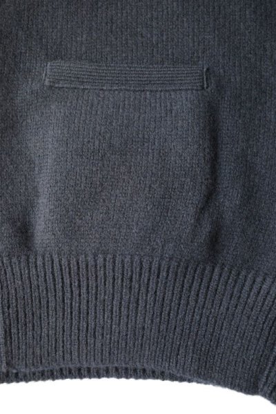 画像3: ssstein       EX FINE LAMBS KNIT CARDIGAN・MIDNIGHT