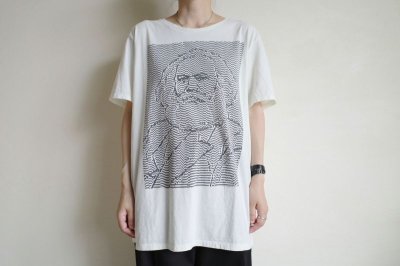 画像6: PEEL&LIFT        dotMARX tee マルクスドットTシャツ・エクリュ