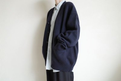 画像15: ssstein       EX FINE LAMBS KNIT CARDIGAN・MIDNIGHT