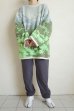 画像16: WATARU TOMINAGA       landscape jaquard knit sweater・neon green
