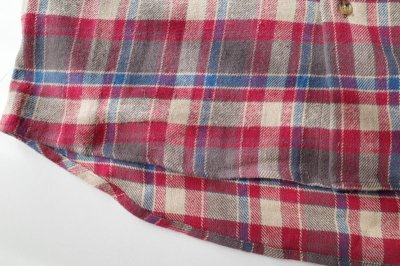 画像5: RELAX FIT       リラックスフィット ”MACRIB Flannel shirt”ネルシャツ・ネイビーチェック