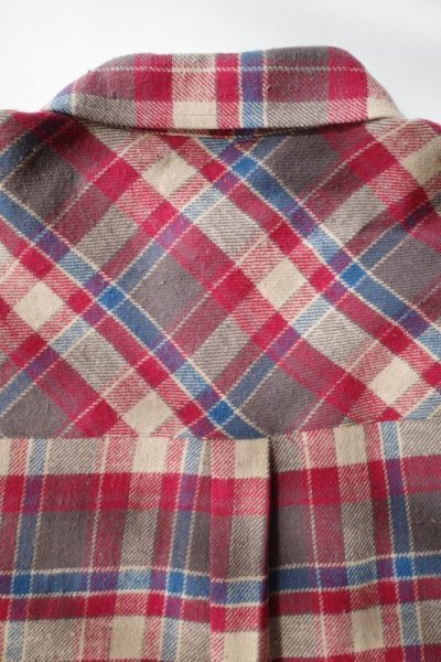画像7: RELAX FIT       リラックスフィット ”MACRIB Flannel shirt”ネルシャツ・ネイビーチェック