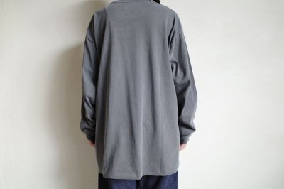 画像8: RELAX FIT       リラックスフィット ”FADE POCKET LONGSLEEVE T－SHIRT”・フェードブラック