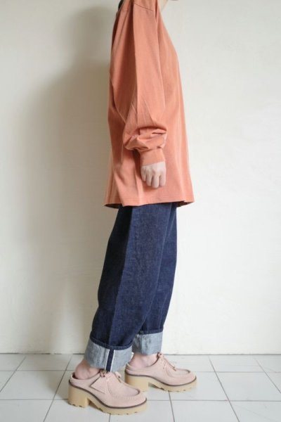 画像10: RELAX FIT       リラックスフィット ”FADE POCKET LONGSLEEVE T－SHIRT”・フェードテキサスオレンジ