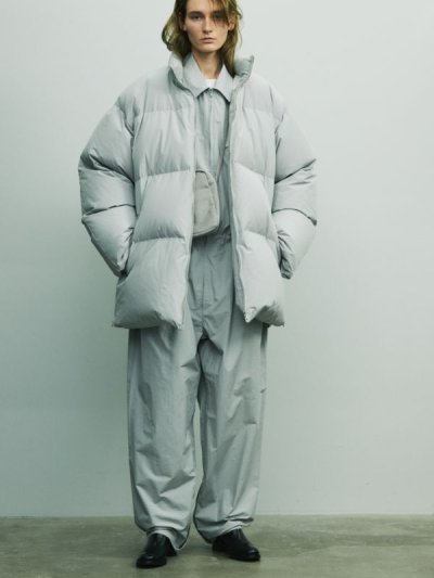 画像3: stein       OVERSIZED REVERSIBLE DOWN JACKET・LT.GREY