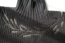 他の写真3: Fujimoto       high neck sweater with rye・BLACK