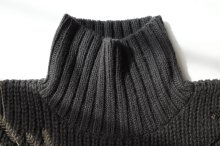 他の写真2: Fujimoto       high neck sweater with rye・BLACK