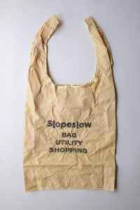 slopeslow "renew"      Packable shopping bag・yellow