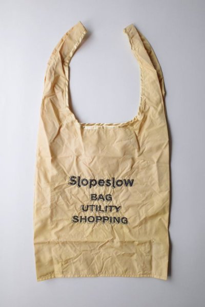 画像1: slopeslow   Packable shopping bag・yellow