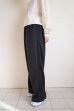 画像13: RELAX FIT       リラックスフィット ”CUBA Jersey pants“・ブラック