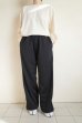 画像12: RELAX FIT       リラックスフィット ”CUBA Jersey pants“・ブラック