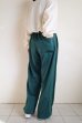 画像14: RELAX FIT       リラックスフィット ”CUBA Jersey pants“・グリーン