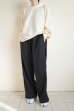 画像16: RELAX FIT       リラックスフィット ”CUBA Jersey pants“・ブラック