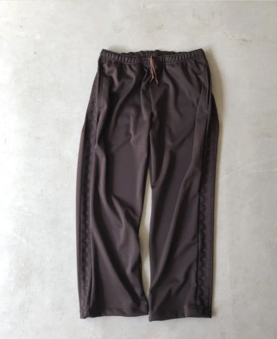 画像1: RELAX FIT       リラックスフィット ”CUBA Jersey pants“・ブラウン