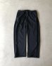 画像3: RELAX FIT       リラックスフィット ”CUBA Jersey pants“・ブラック