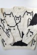 画像1: MacMahon Knitting Mills       Crew Ncek Knit Cats・WHITE (1)