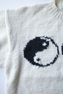 他の写真3: MacMahon Knitting Mills       Line Yin&Yang Crew Ncek Knit・WHITE