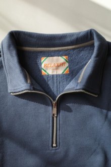 他の写真1: RELAX FIT       リラックスフィット ”SUPERTOUGH HOS QUARTER-ZIP”・フェードネイビー