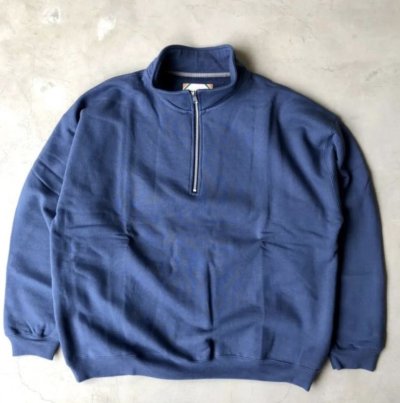 画像1: RELAX FIT       リラックスフィット ”SUPERTOUGH HOS QUARTER-ZIP”・フェードネイビー