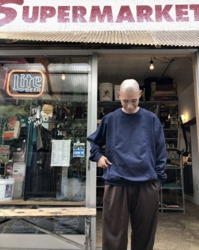 画像8: RELAX FIT       リラックスフィット ”CUBA CREWSWEAT"・ネイビー