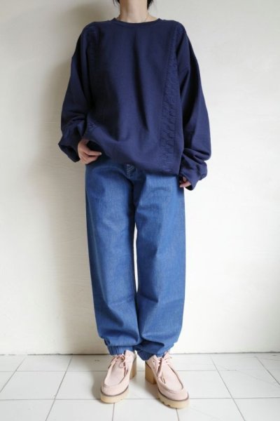 画像16: RELAX FIT       リラックスフィット ”CUBA CREWSWEAT"・ネイビー