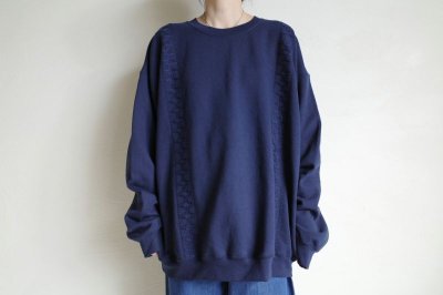 画像9: RELAX FIT       リラックスフィット ”CUBA CREWSWEAT"・ネイビー