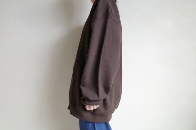 画像9: RELAX FIT       リラックスフィット ”CUBA CREWSWEAT"・ブラウン