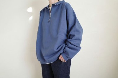 画像17: RELAX FIT       リラックスフィット ”SUPERTOUGH HOS QUARTER-ZIP”・フェードネイビー