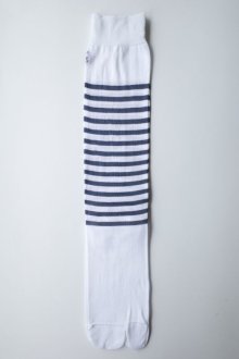 他の写真1: sulvam       サルバム ”socks”タビ型ロングソックス・ホワイト×ブルー